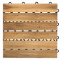 Balkonkliktegel-echt hout-Acacia