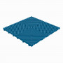 Balkontegel kunststof-open structuur-ronde ribben-Kleur: blauw